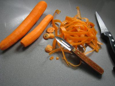 Blancs de poulet aux fanes de carottes - 1.4