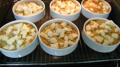 Blé gratiné aux tomates et à la Mozzarella - 15.2