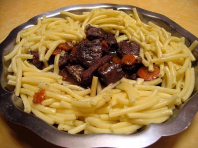 Recette Boeuf à l'ail
