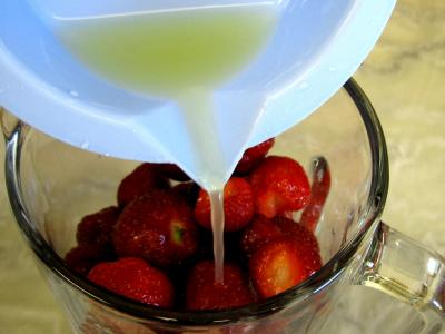Sorbet aux fraises - 3.2