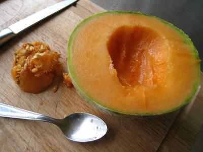 Boisson pêches et melon au gingembre - 1.4