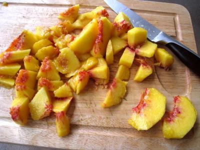 Boisson pêches et melon au gingembre - 3.2