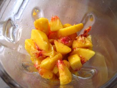 Boisson pêches et melon au gingembre - 3.4