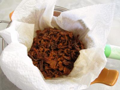 Taloa au jambon et aux girolles façon Basque - 1.2