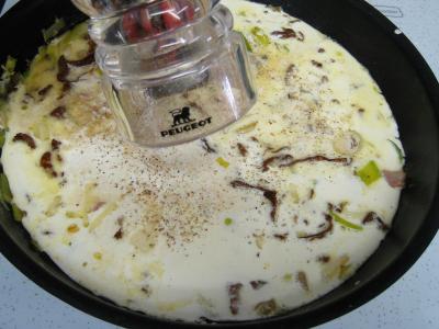 Taloa au jambon et aux girolles façon Basque - 7.2