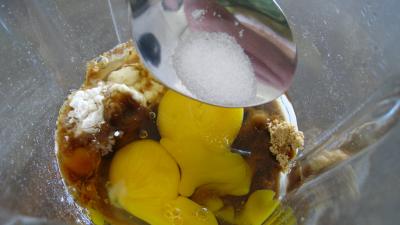 Clafoutis aux framboises et aux abricots - 2.2
