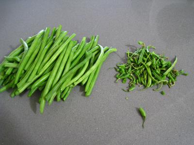 Salade d'haricots verts aux noisettes - 1.1