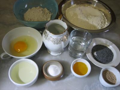 Ingrédients pour la recette : Pain en casquette