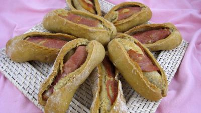 Recette Pain au jambon
