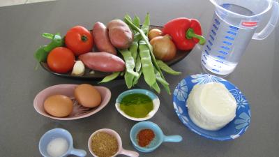 Ingrédients pour la recette : Soupe à la brousse façon Corse