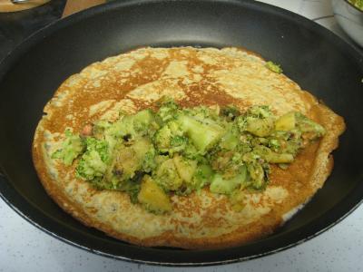 Crêpes aux brocolis et aux noix - 14.2