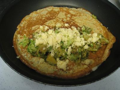 Crêpes aux brocolis et aux noix - 14.3