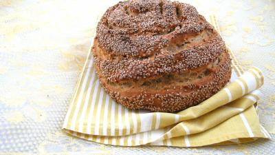 Image : recette Pain au sésame