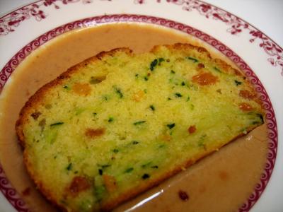 Recette Cake sucré aux courgettes