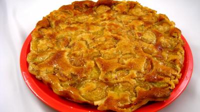 Recette Clafoutis aux mirabelles et aux cacahuètes