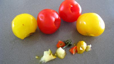 Côtes de porc et son sauté de tomates - 3.4