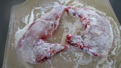 Côtes de porc et son sauté de tomates - 8.2