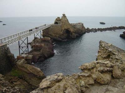 Image : Cuisine du Pays basque - Pays basque, rocher de la vierge