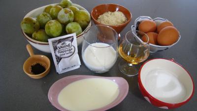 Ingrédients pour la recette : Tarte aux mirabelles