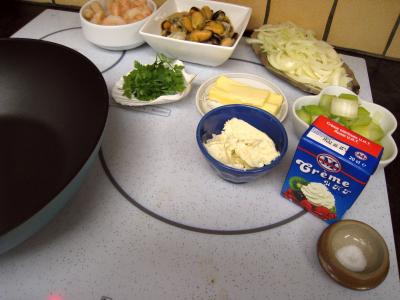 Cassolettes de moules et polenta au boursin - 7.1