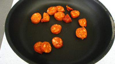 Cake au chorizo et crevettes - 3.4