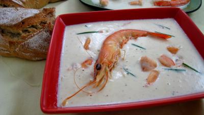 Image : recette Sauce pâtissière aux crevettes