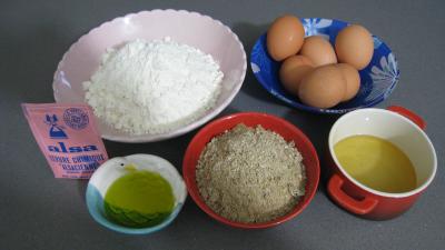 Ingrédients pour la recette : Gâteau pauvre (Bolo Pobre) du Portugal