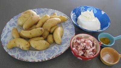Ingrédients pour la recette : Hérissons de pommes de terre au parfum de l'Allemagne (rochermod)