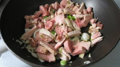 Sauté de dinde au blé et aux poivrons - 4.4