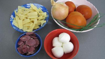 Ingrédients pour la recette : Salade Pique-nique