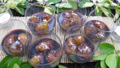 Recette Figues au vin rouge