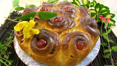 Recette Brioche rose de Marie