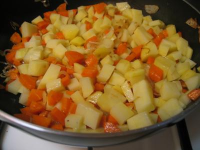 Côtes de veau sautées aux légumes - 5.2