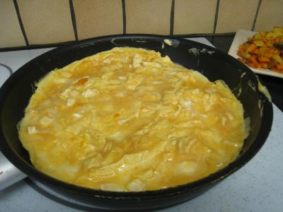 Omelette au potimarron et au chèvre - 6.2