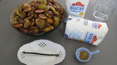 Ingrédients pour la recette : Confiture de figues