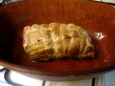 Rôti de porc farci au jambon et reblochon - 4.1