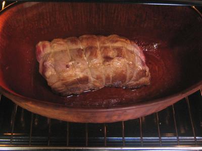 Rôti de porc farci au jambon et reblochon - 4.2