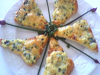 Canapés au saint Marcellin - 6.3