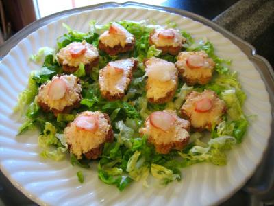 Recette Canapés aux gambas