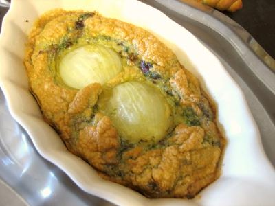 Recette Cassolette aux oignons et aux cèpes