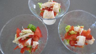 Verrines de homard en salade - 6.3