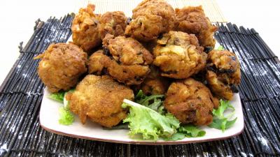 lait écrémé : Assiette de croquettes aux tagliatelles aux champignons