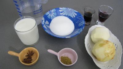 Ingrédients pour la recette : Coulis de pêches à l'anis étoilé