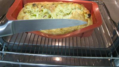 Cake aux pignons et aux poireaux - 8.4