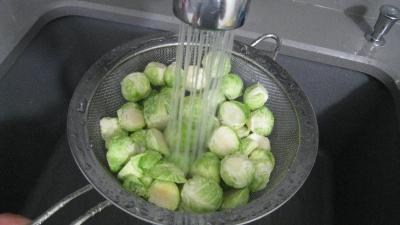 Salade de potiron et choux de Bruxelles - 1.4