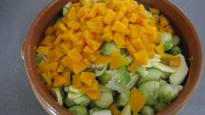 Salade de potiron et choux de Bruxelles - 7.4