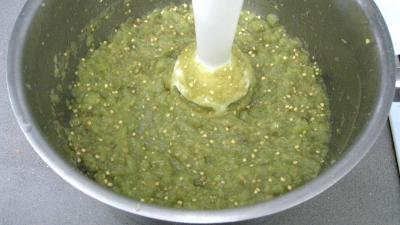 Purée d'aubergines et confit d'oignons et de tomates - 5.4
