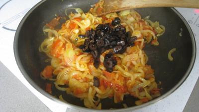 Purée d'aubergines et confit d'oignons et de tomates - 10.3