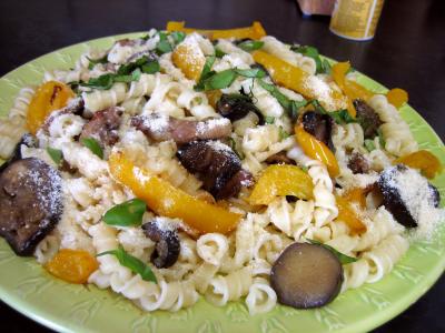 Recette Plat de maccheroni au parmesan
