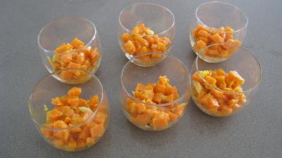 Verrines de mascarpone à la truite fumée - 9.1